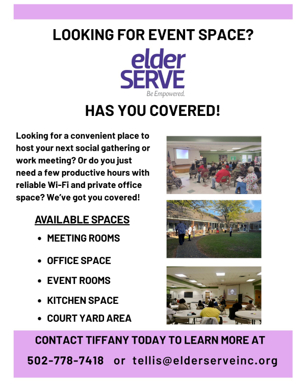 Facility Rental Flyer